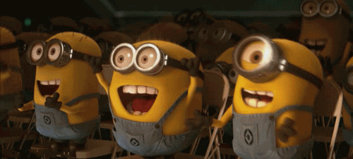 minions-despicable-me-excited-applause